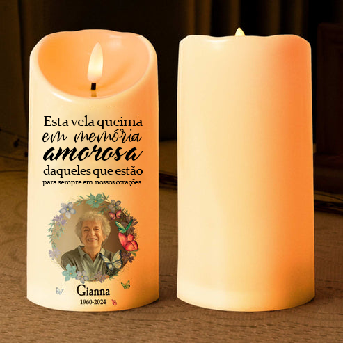 Lembrança Iluminada - Eternize Quem Você Ama! | Para a Vovó