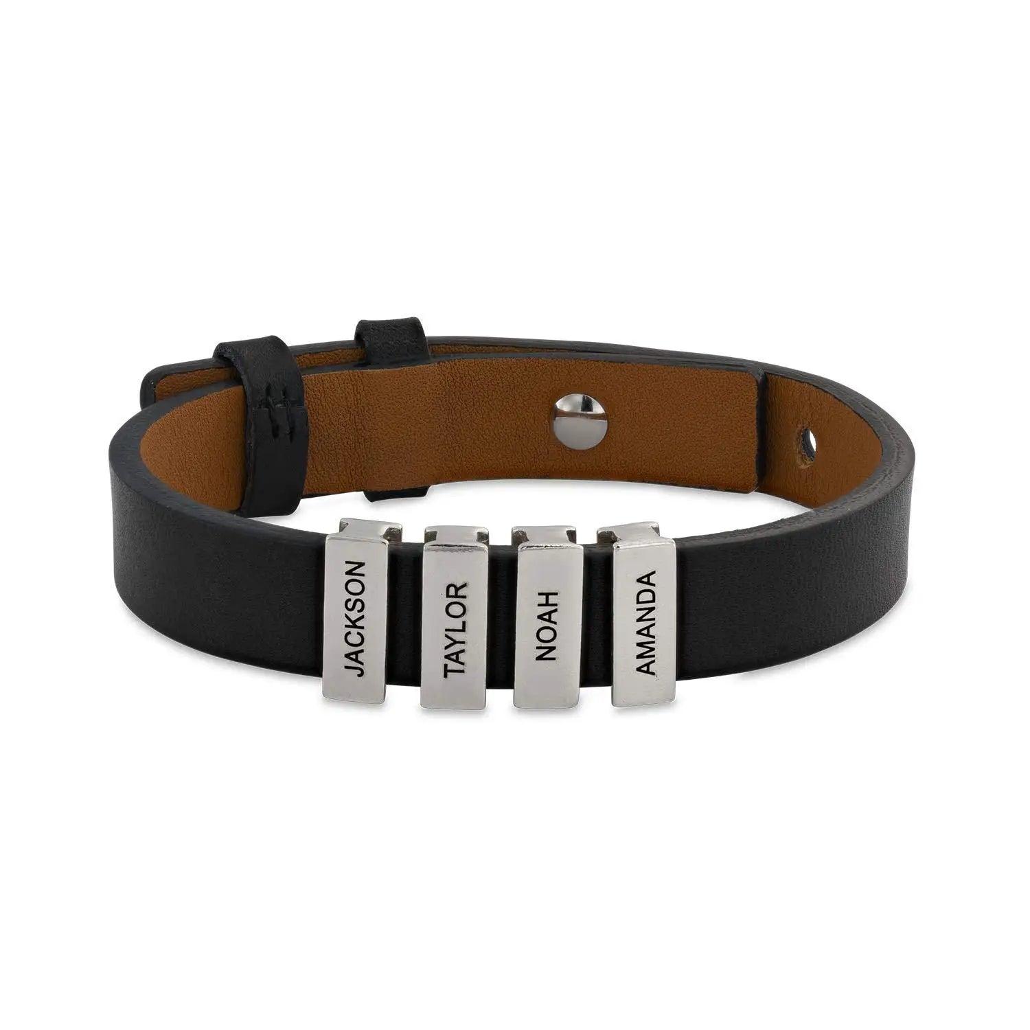 Pulseira Masculina com Nomes Gravados™