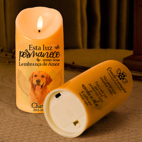 Lembrança Iluminada - Eternize Quem Você Ama! | Para seu Pet