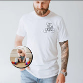 Camisa Personalizada com Fotos - Presente especial Dia dos Pais