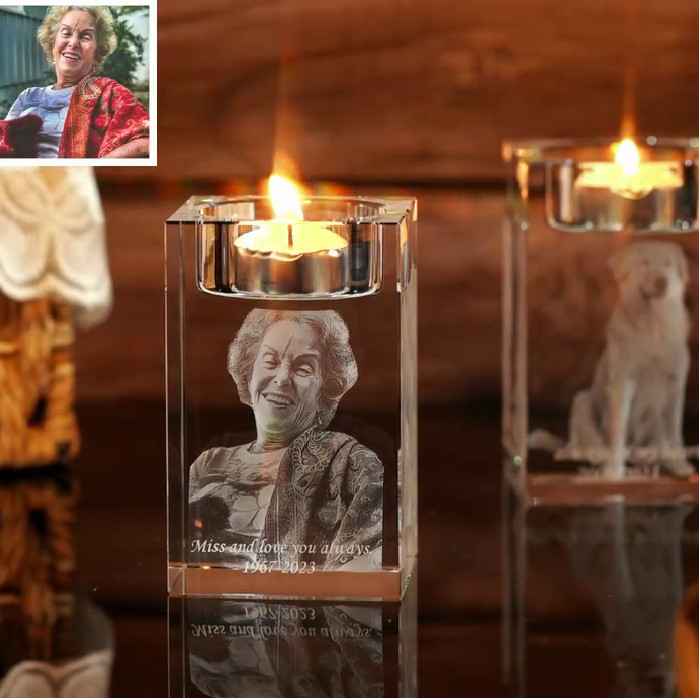 Luz Cristalina 3D | Eternize momentos