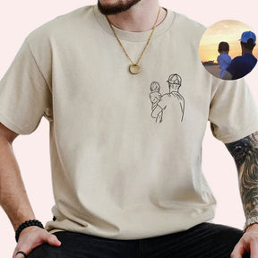 Camisa Personalizada com Fotos - Presente especial Dia dos Pais