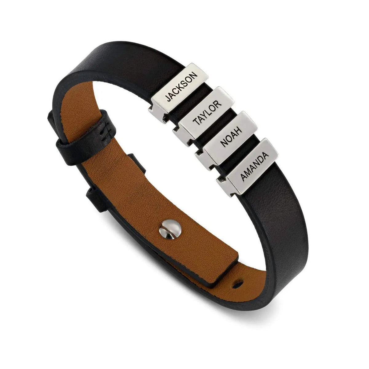 Pulseira Masculina com Nomes Gravados™