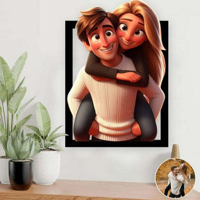 Quadro 3D Cartoon | Eternize momentos com emoção