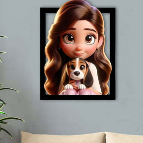 Quadro 3D Cartoon | Eternize momentos com emoção